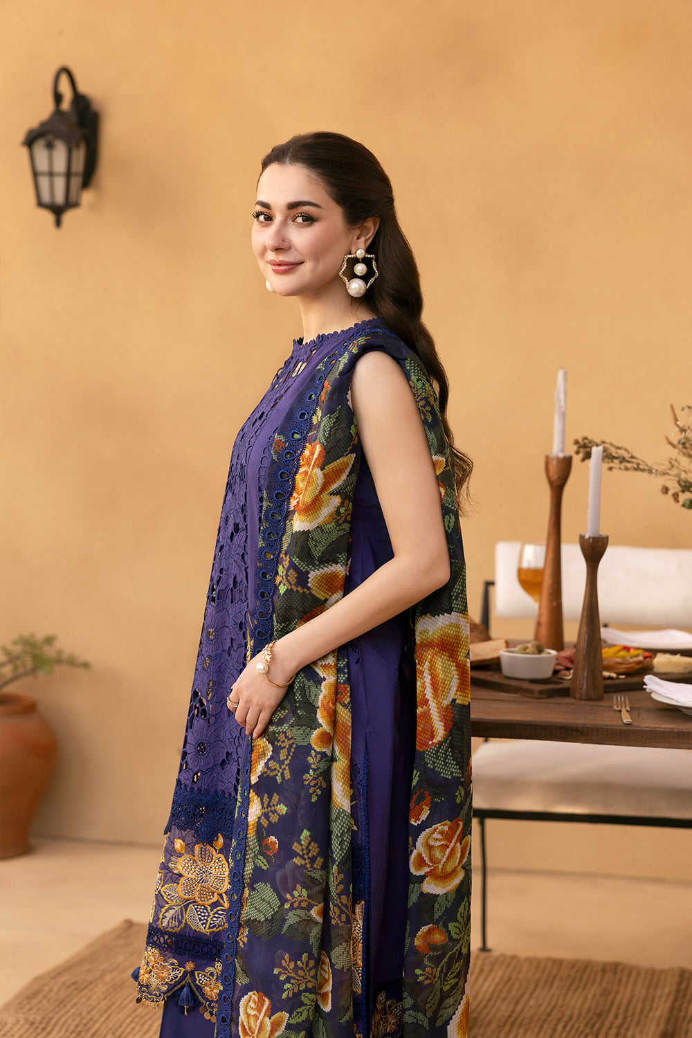 Saira Rizwan Luxury Lawn'25 Ayla's Atelier